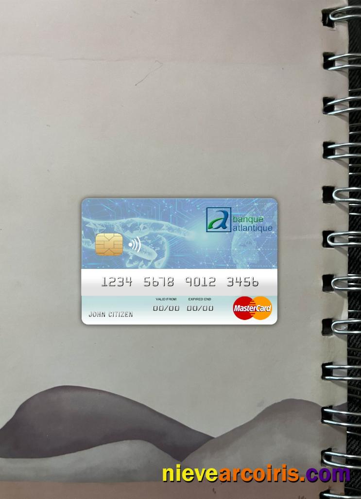 Benin Atlantique bank mastercard photolook